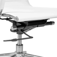 Chaise de bureau avec dossier haut | Ergonomie et design moderne en simili cuir