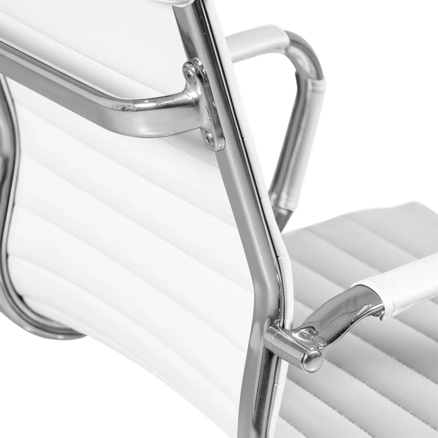 Bureaustoel met hoge rugleuning | Ergonomie en modern ontwerp in kunstleer
