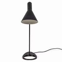 Lampada da tavolo Jhon | Design ispirato ad Arne Jacobsen in acciaio