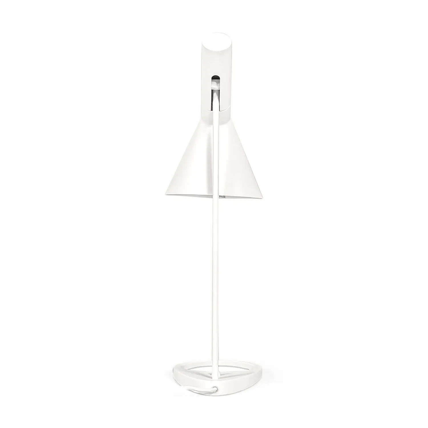 Lampada da tavolo Jhon | Design ispirato ad Arne Jacobsen in acciaio
