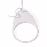Candeeiro de pé Jhon | Design inspirado em Arne Jacobsen em aço