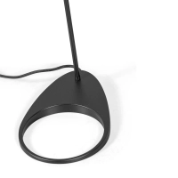 Jhon floor lamp | Design inspired by Arne Jacobsen in steel