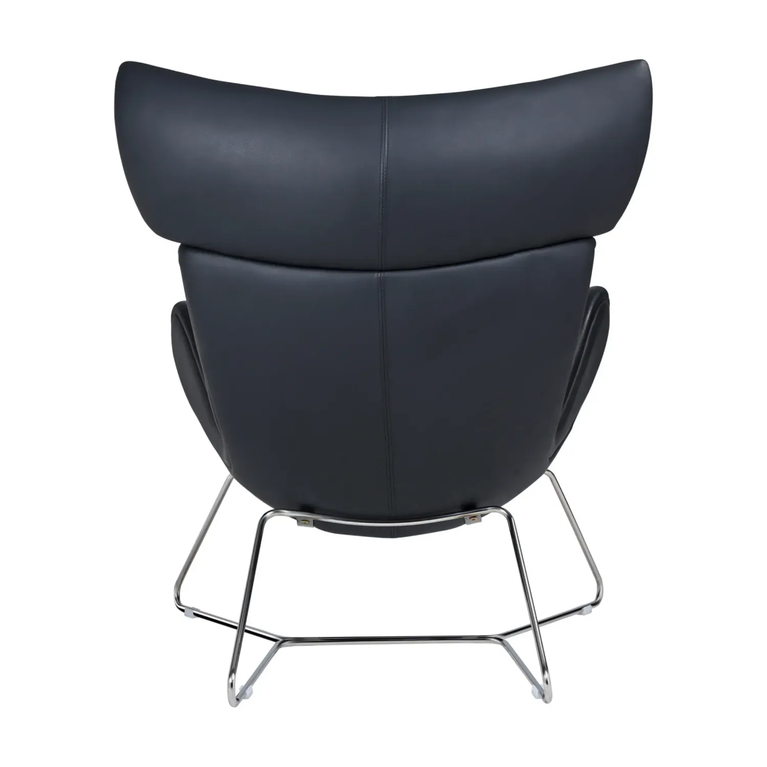 Sedia Emola in pelle italiana: poltrona moderna dal design pregiato