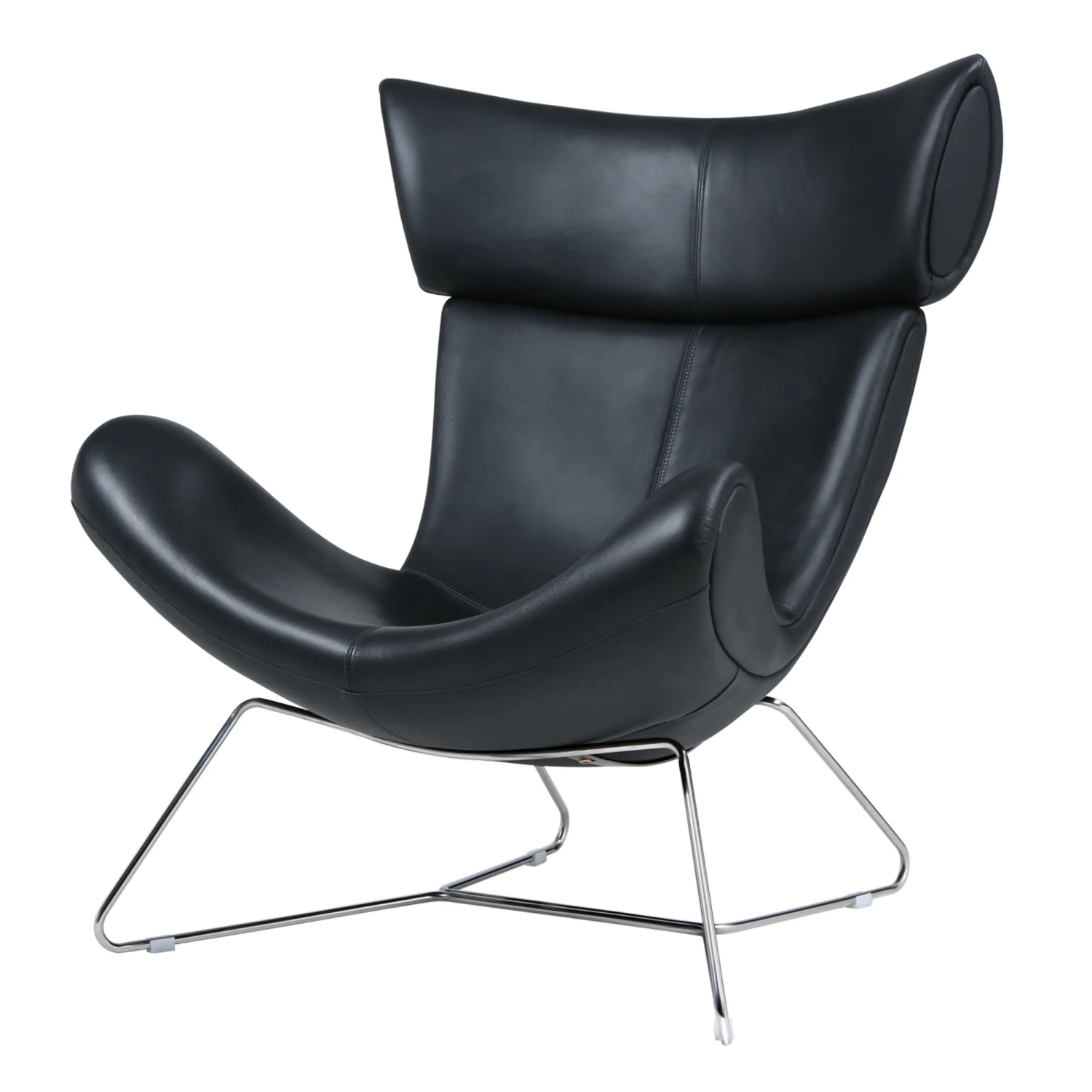 Emola Chair in Italian Leather : Modern armchair of premium design