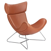 Emola Chair in Italian Leather : Modern armchair of premium design