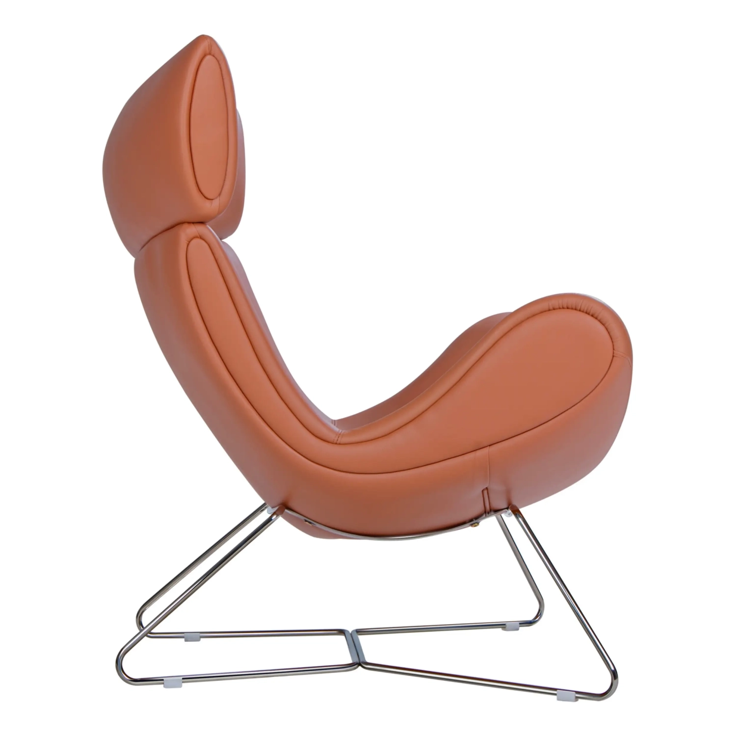 Emola Chair in Italian Leather : Modern armchair of premium design