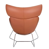 Emola Stuhl aus italienischem Leder : Moderner Sessel im Premium-Design