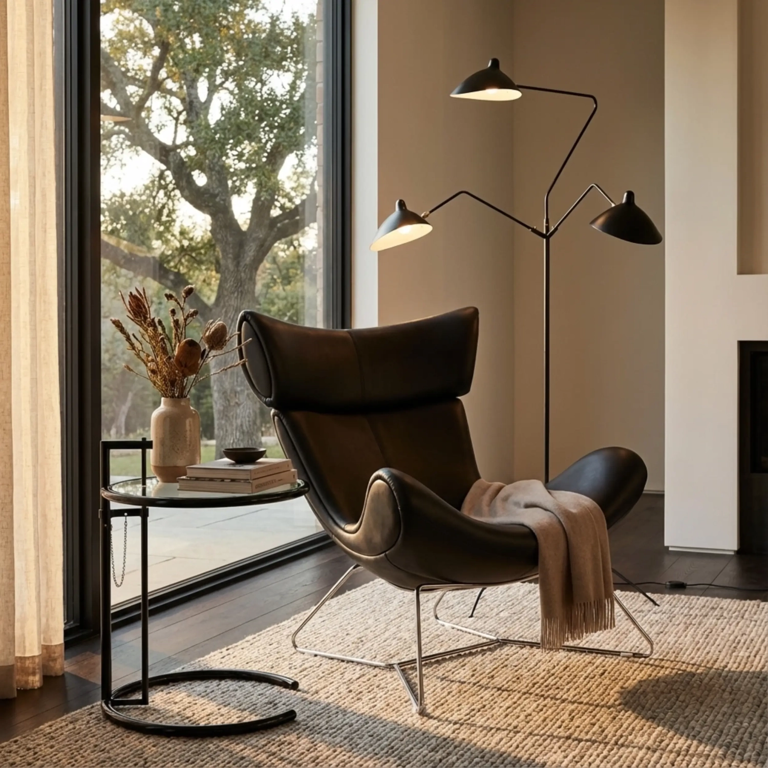 Butaca Emola Chair en Piel Italiana | Butaca moderna de diseño premium