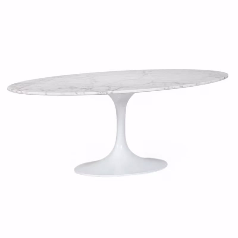 Inspirazione Tavolino Tulip in Marmo di Carrara - Mobilie Design