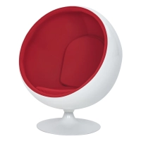 Replica Ball Chair in Cashmere - Modern Armchairs - Mueble Design