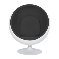 Replica Ball Chair em Cashmere - Poltronas Modernas - Mueble Design