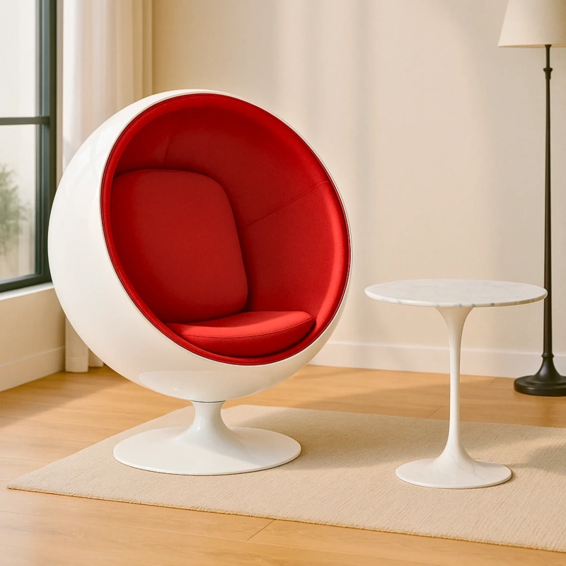 Poltrona Ball Replica in Cashmere - Poltrone Moderne - Mobile Design