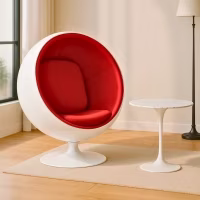 Tavolino Inspiration Tulip Side Marmo di Carrara Ø50 cm | Mobilie Design