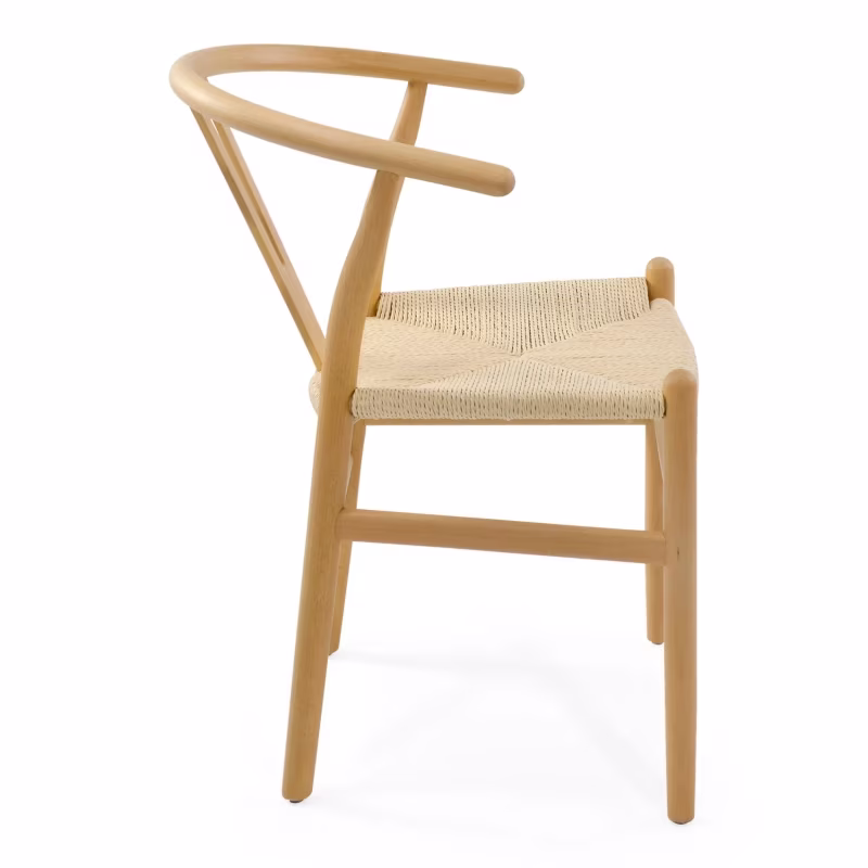 Sedia Wishbone CH24 Inspirazione Faggio - Sedie Scandinave