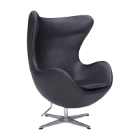 Egg Chair Leder Inspiration - Modern Sessel Premium - Mobelarium