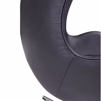 Ispirazione di Egg Chair di Pelle - Poltrona da Disegno Premium - Mobilie Design
