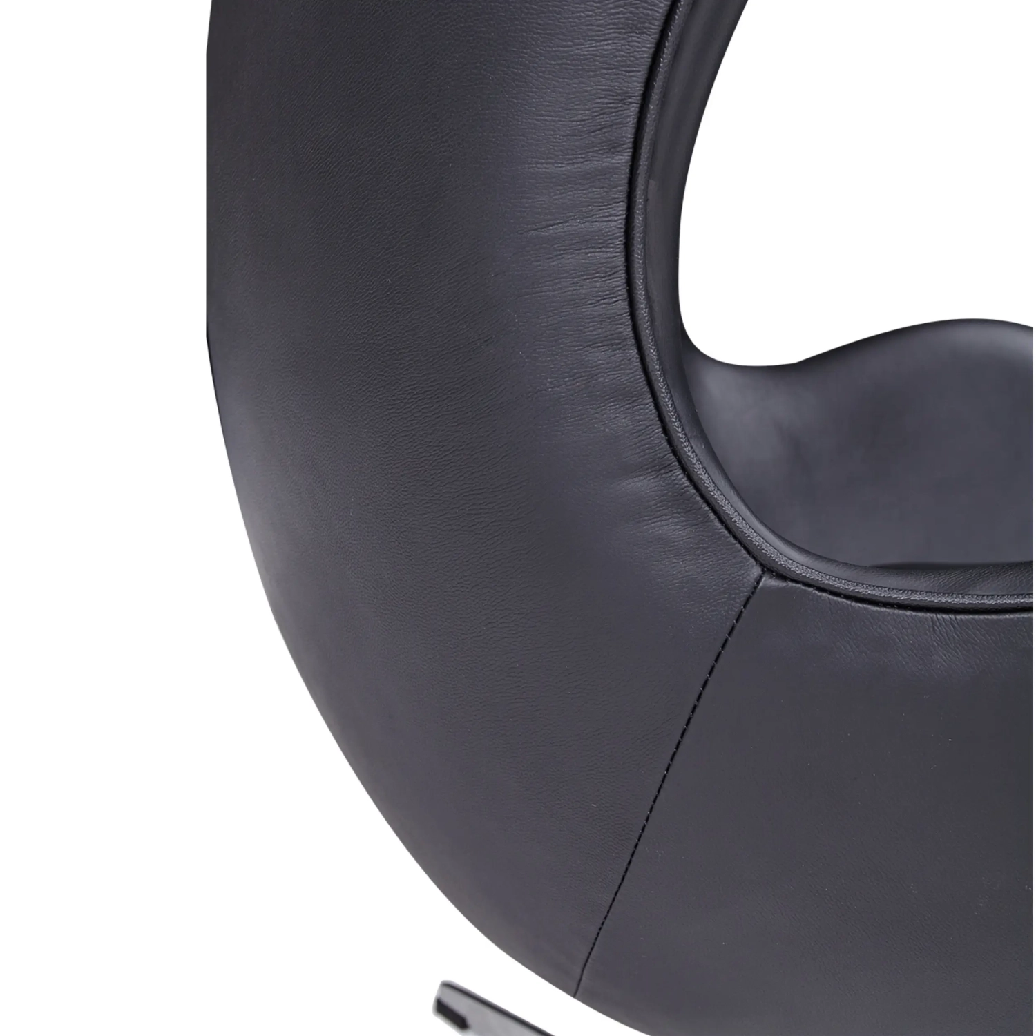 Egg Chair Leder Inspiration - Modern Sessel Premium - Mobelarium