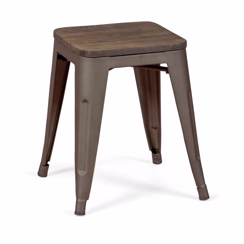 Sgabello Bistro Wood Antique 45cm