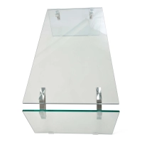 Table basse en verre trempé | Dresden