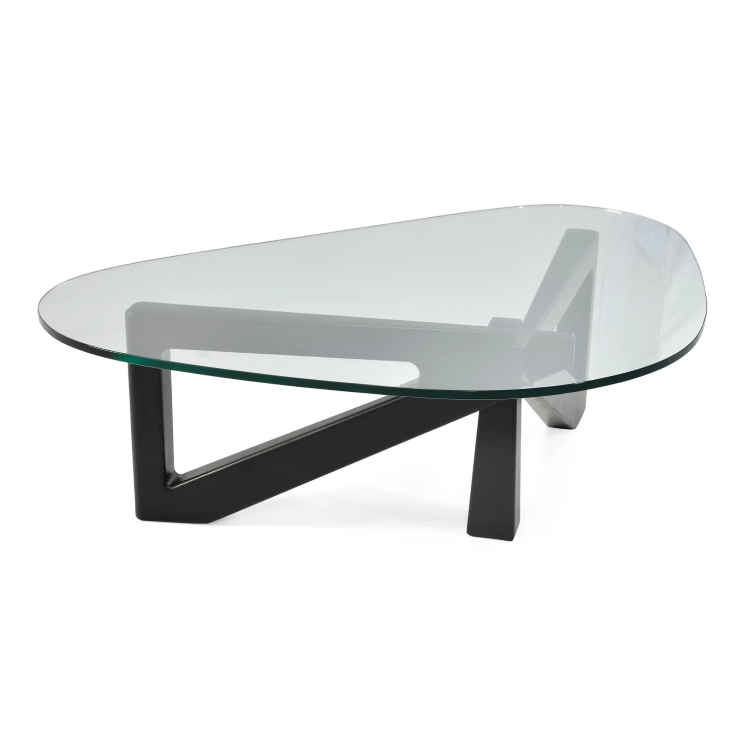 Mesa de centro de diseño en cristal templado - Nodda