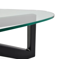 Design salontafel van gehard glas - Nodda