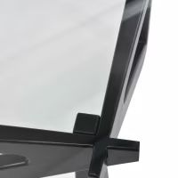 Tavolino di design in vetro temperato - Nodda