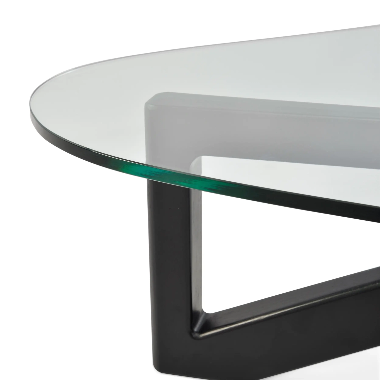 Mesa de centro de diseño en cristal templado - Nodda