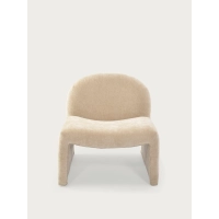 Poltrona imbottita di design Basel, stile minimalista e confortevole