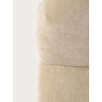 Poltrona imbottita di design Basel, stile minimalista e confortevole