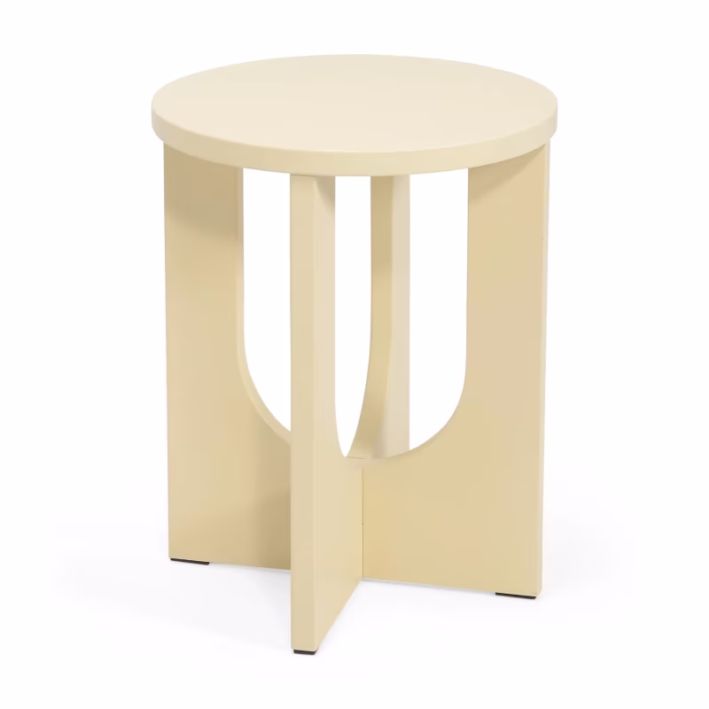 Tavolino in legno Flop | Design laccato rotondo 40 cm