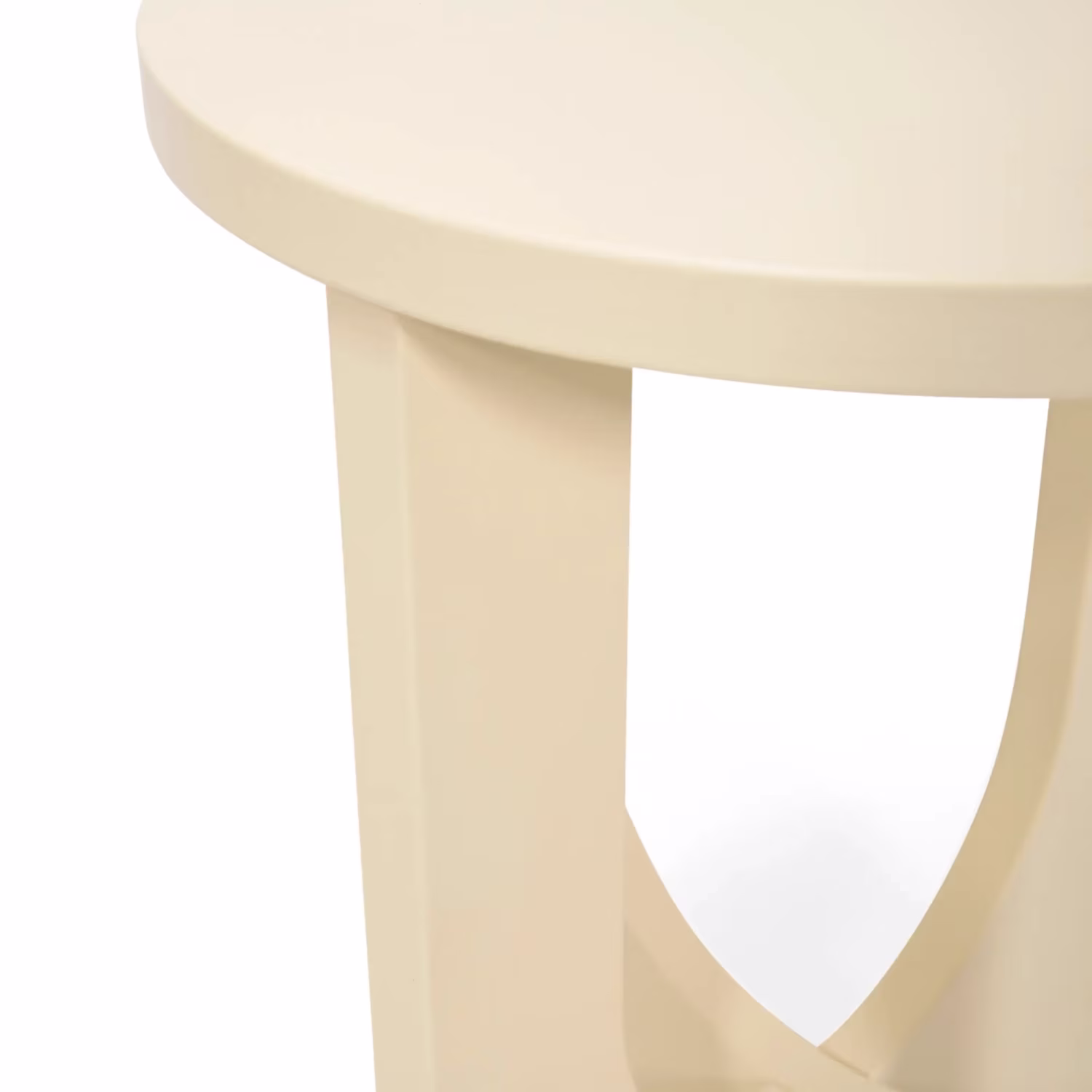 Tavolino in legno Flop | Design laccato rotondo 40 cm