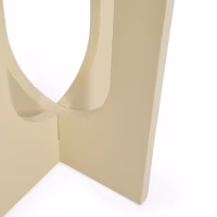 Tavolino in legno Flop | Design laccato rotondo 40 cm