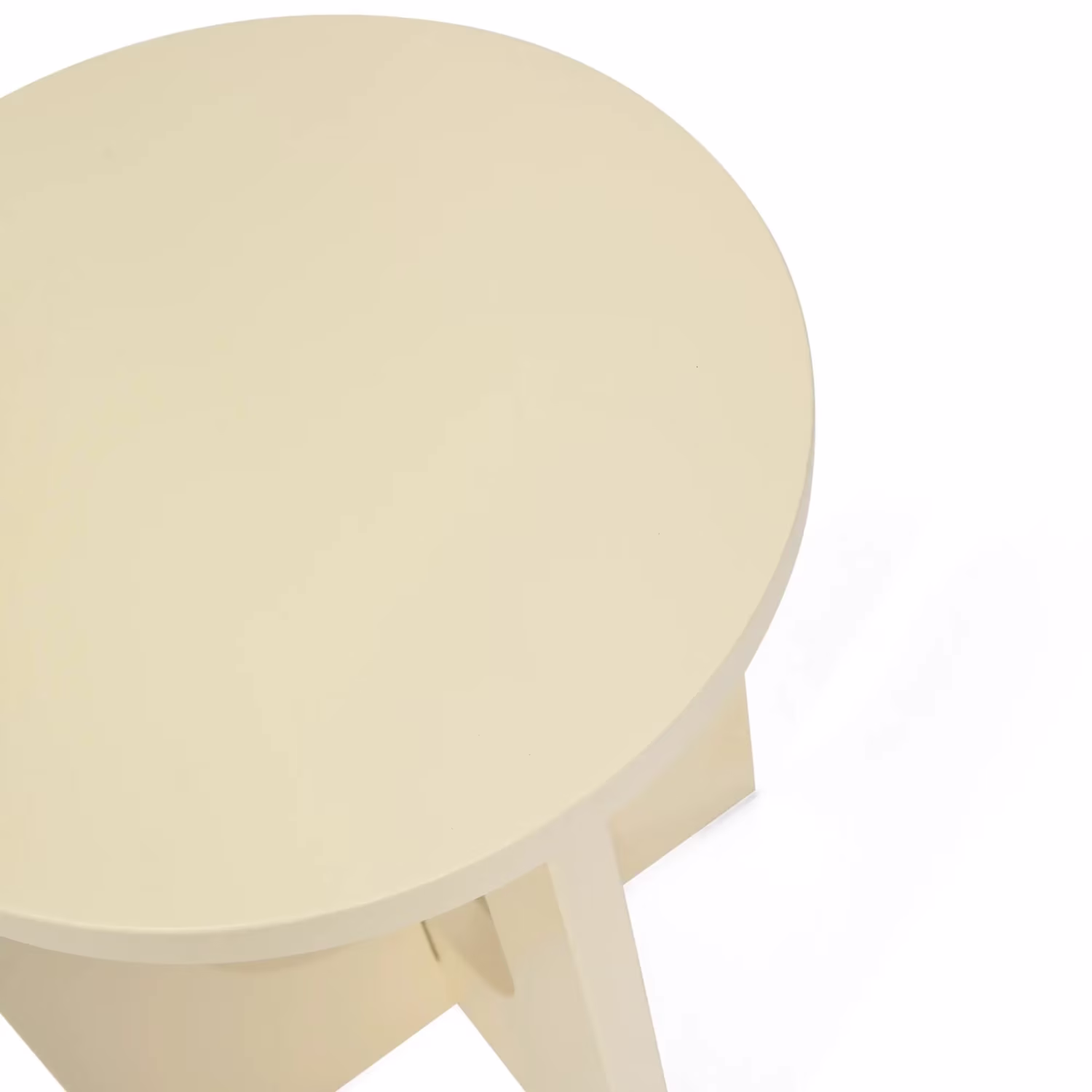 Tavolino in legno Flop | Design laccato rotondo 40 cm