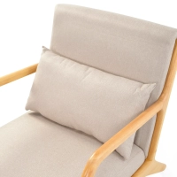 Poltrona scandinavo con cuscino lombare - Colmar