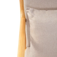 Poltrona scandinavo con cuscino lombare - Colmar