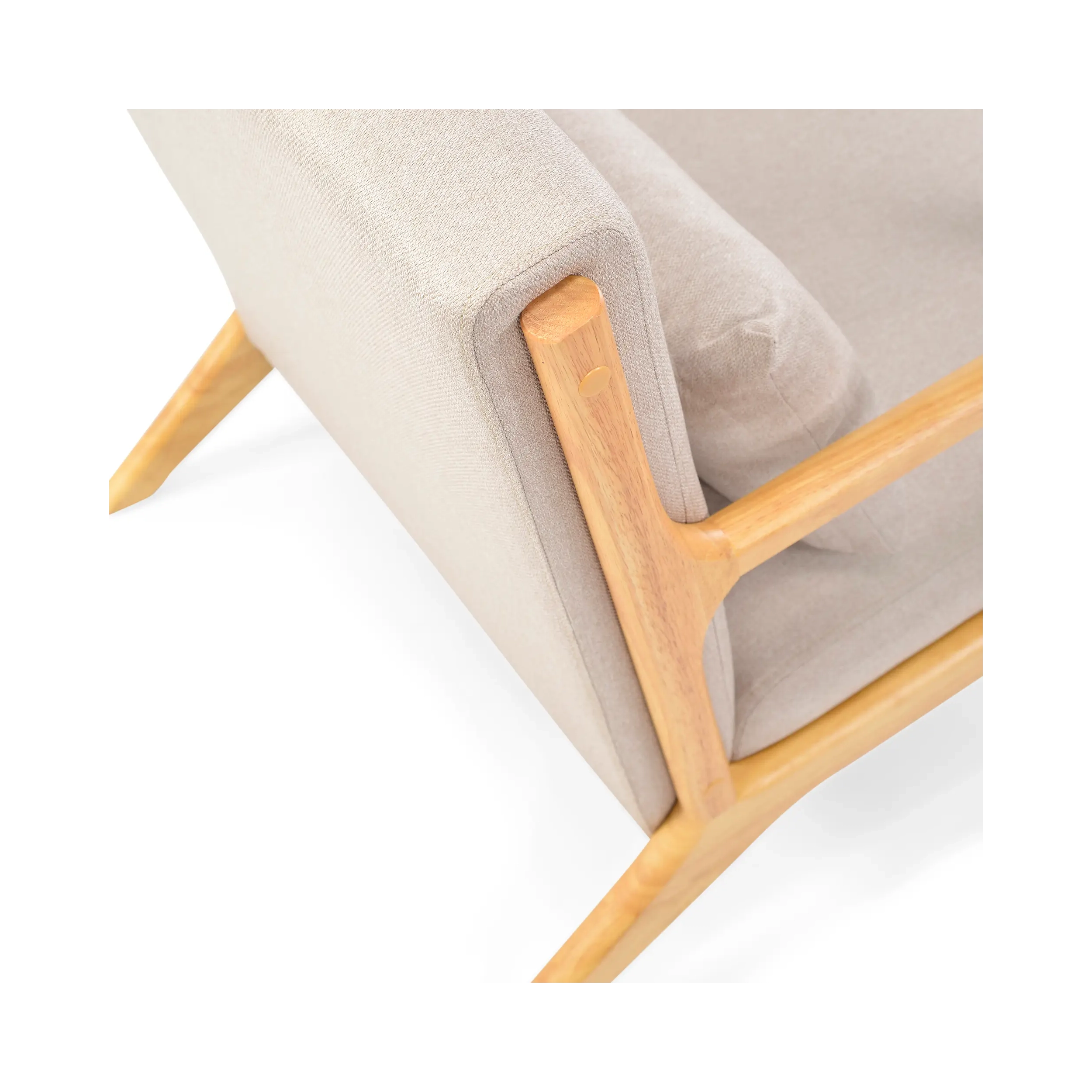 Poltrona scandinavo con cuscino lombare - Colmar