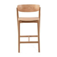 Tabouret haute en frêne naturel - Notorius