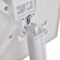 Tavolo alto pieghevole da esterno in plastica - Moises