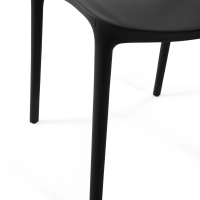 Stapelbarer Stuhl aus Polypropylen für den Außenbereich - Pavilon