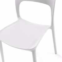 Sedia impilabile da esterno in polipropilene - Pavilon