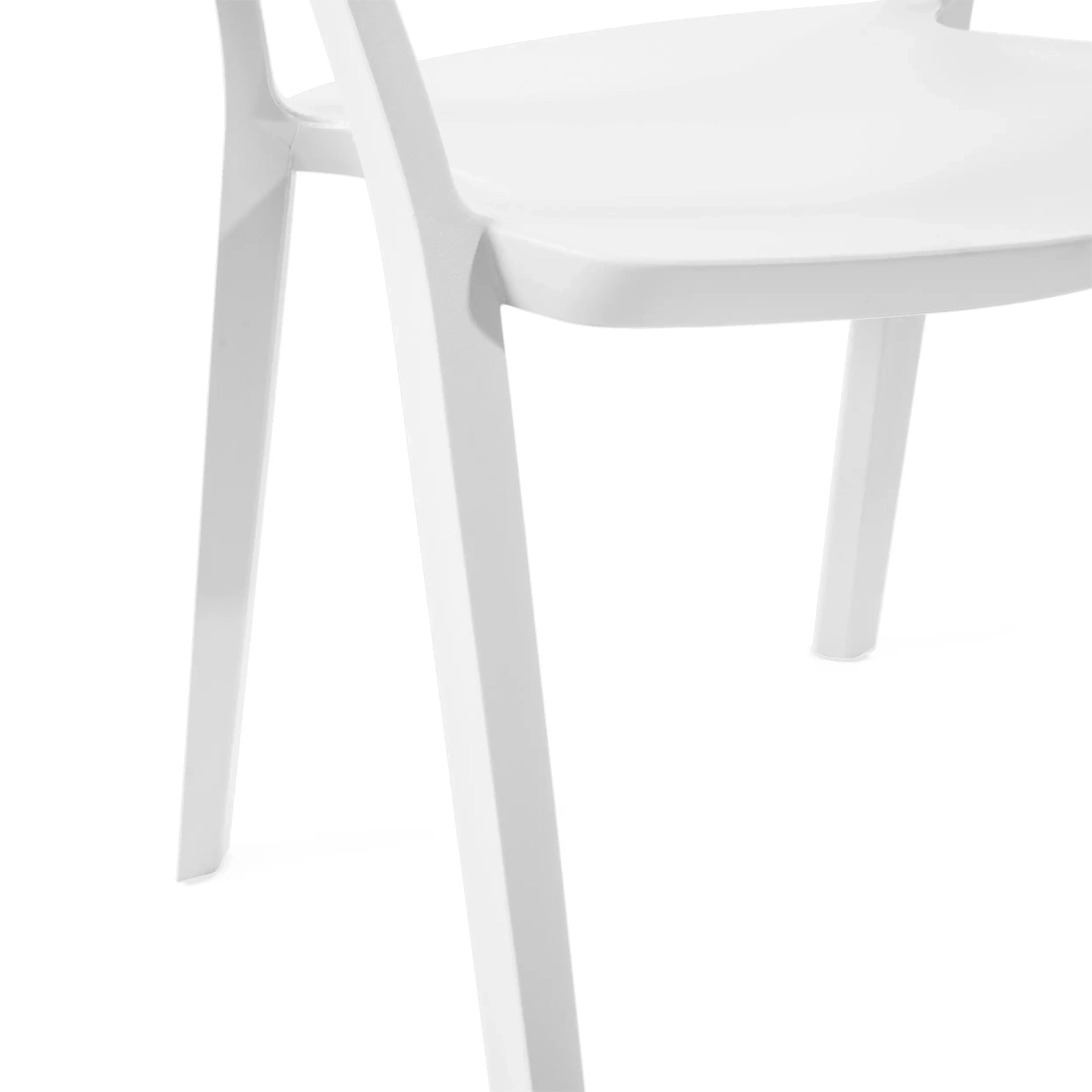 Silla apilable para comedor y exterior - Krilen