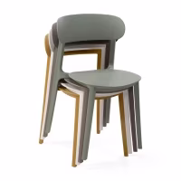 Sedia design impilabile in polipropilene - Sun