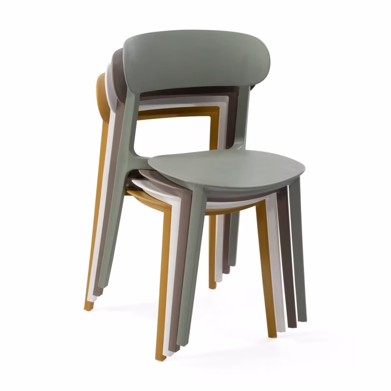 Sedia design impilabile in polipropilene - Sun