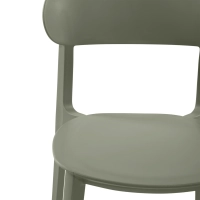 Stapelbarer Design-Stuhl aus Polypropylen - Sun