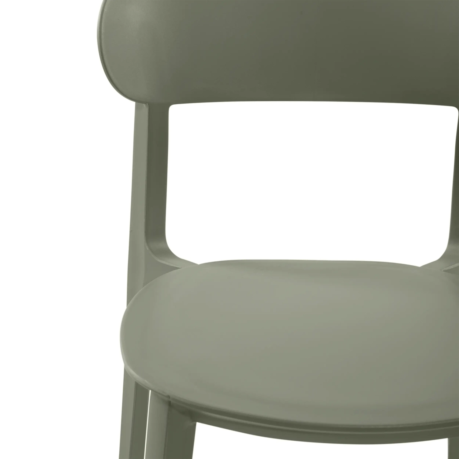 Stapelbar designstol i polypropylen - Sun