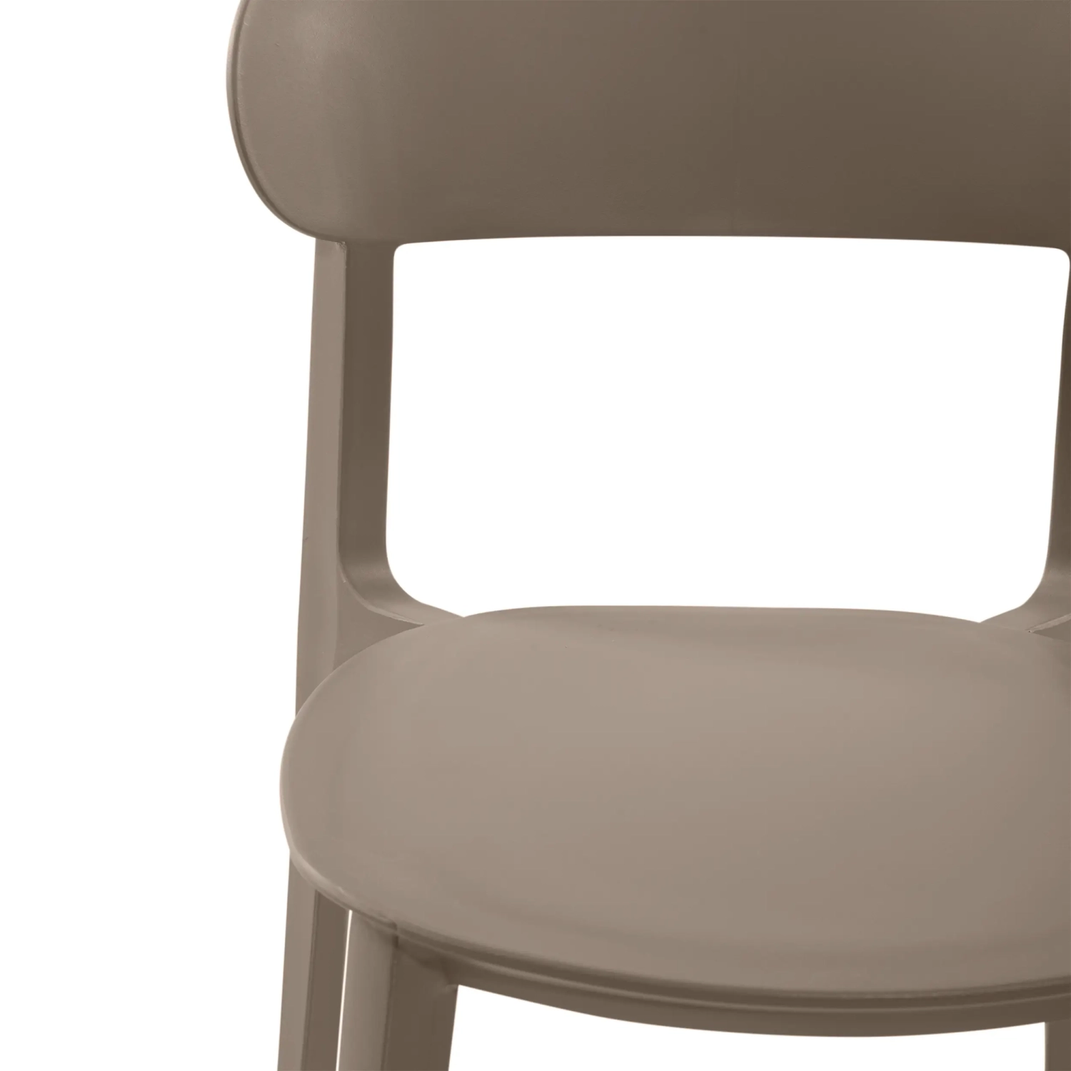 Stapelbare designstoel van polypropyleen - Sun