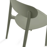 Chaise design empilable en polypropylène - Sun