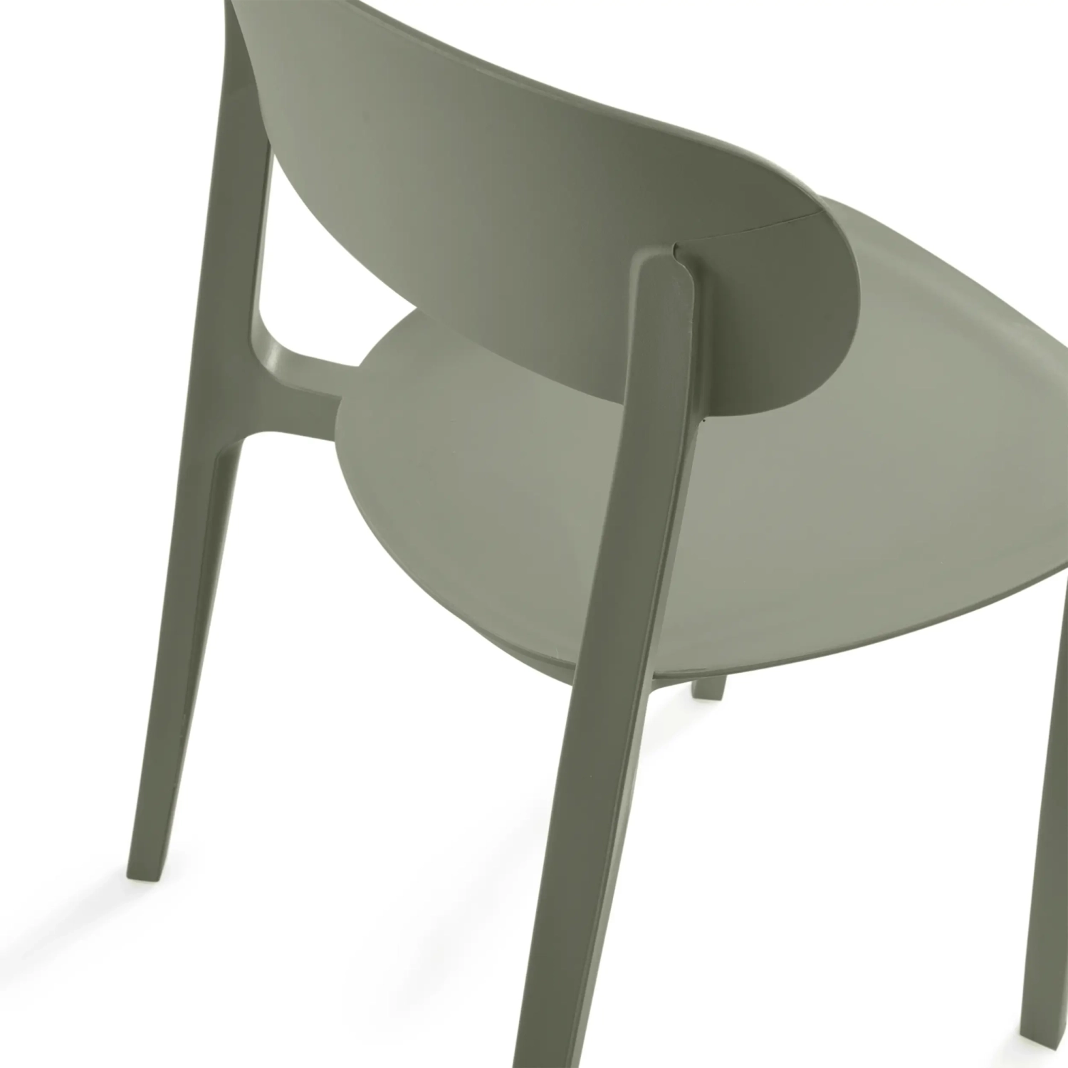 Silla de diseño en polipropileno apilable - Sun