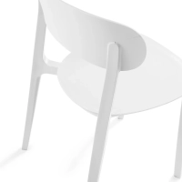 Stohovatelná designová židle z polypropylenu - Sun
