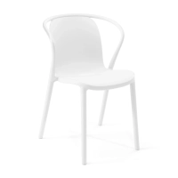Stapelbare stoel met armleuningen voor binnen en buiten - Pierre